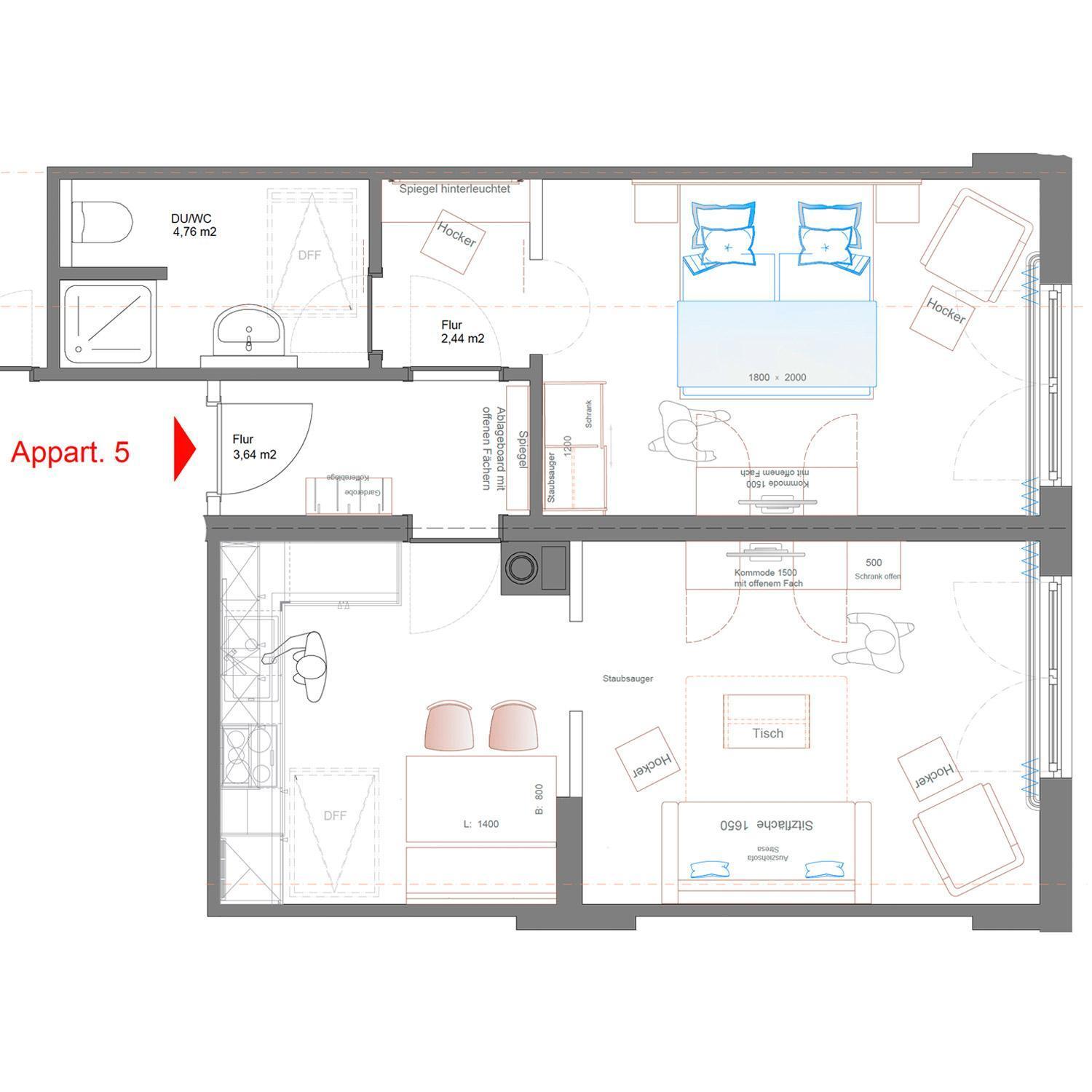 Hubertus Appartements Инцелль Номер фото